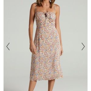 SHOWPO - SLOW RUSH DRESS IN MULTI FLORAL - Size US 2
